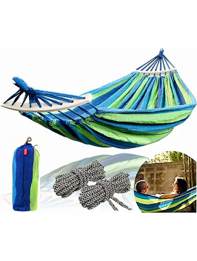Outdoor Garden Canvas Hammock