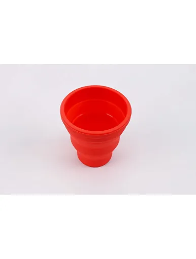 Foldable  Food Grade Camping Outdoor Silicone Cup