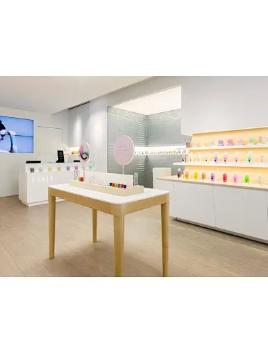 makeup shop design ideas