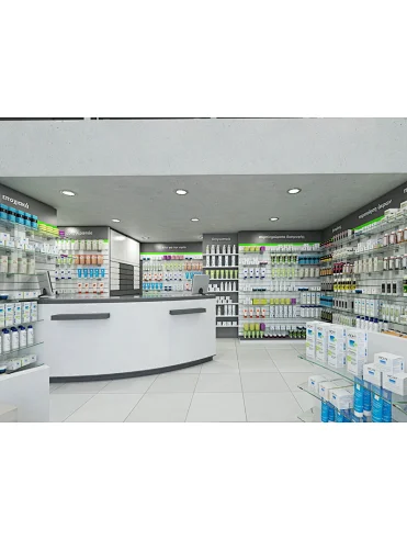 Pharmacy Shop Interior Furniture Design OY-PSD023