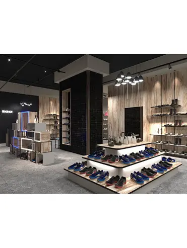 Shop Interior Design Shoe Stand Design