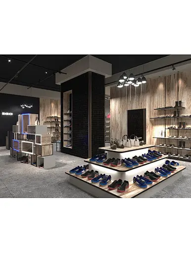 shoe display for retail store