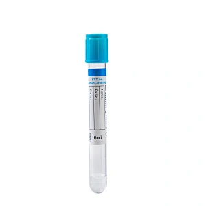 Blue Top Blood Collection Tube - Yongkang Medical