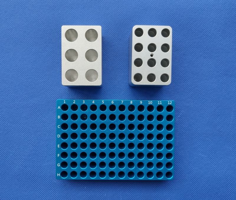 Cryogenic Tube & Vial Aluminum Rack Heating Cooling Block Yongkang