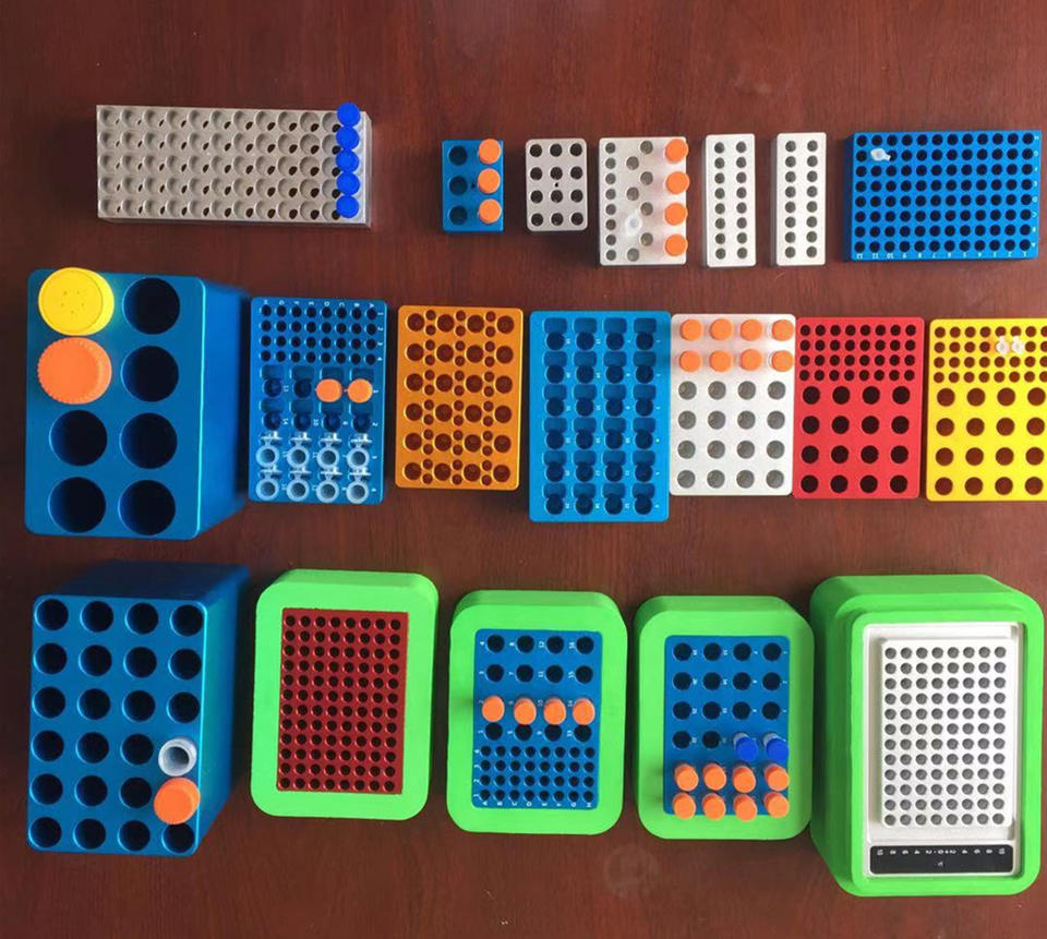 Cryogenic Tube & Vial Aluminum Rack Heating Cooling Block Yongkang