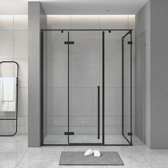 large shower cubicle