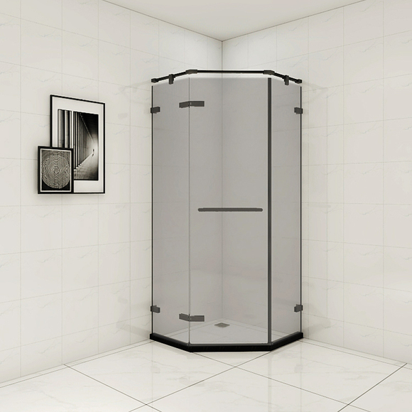 corner entry shower enclosure