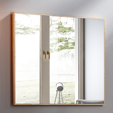 bathroom mirror