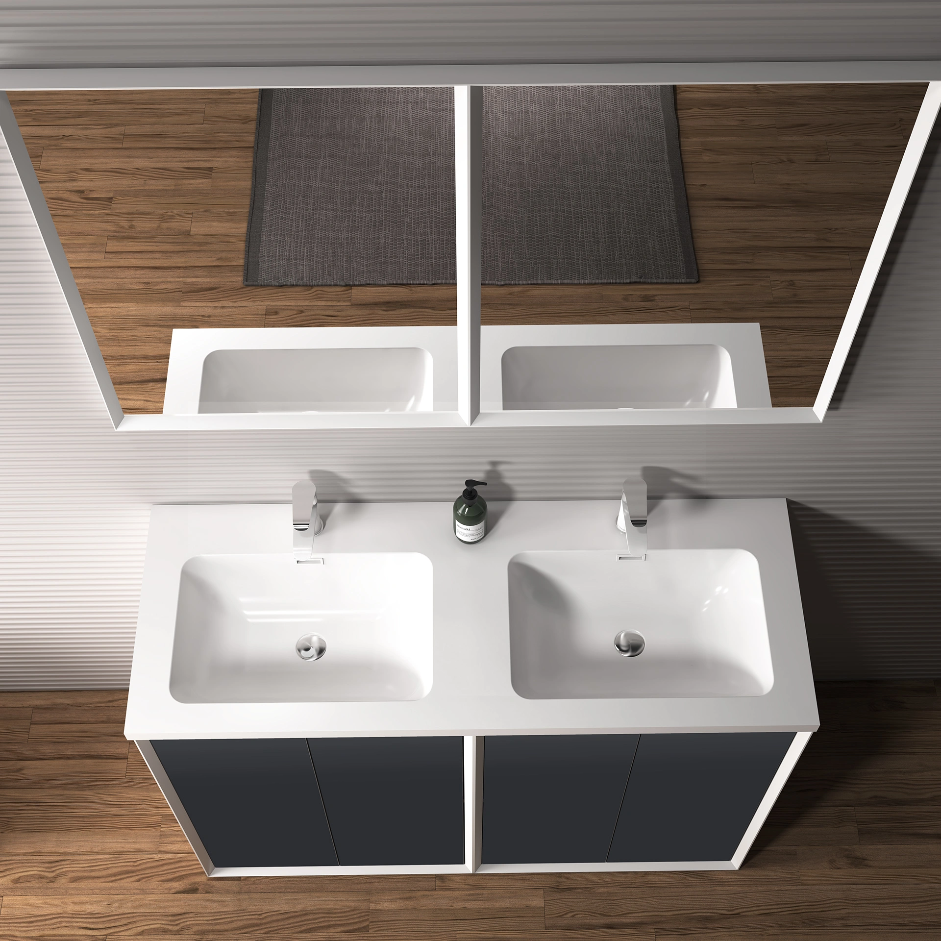 single sink vanity