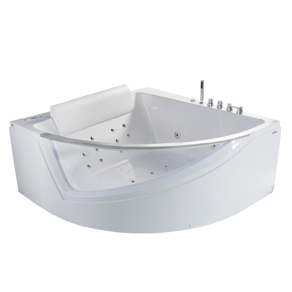 corner massage tub