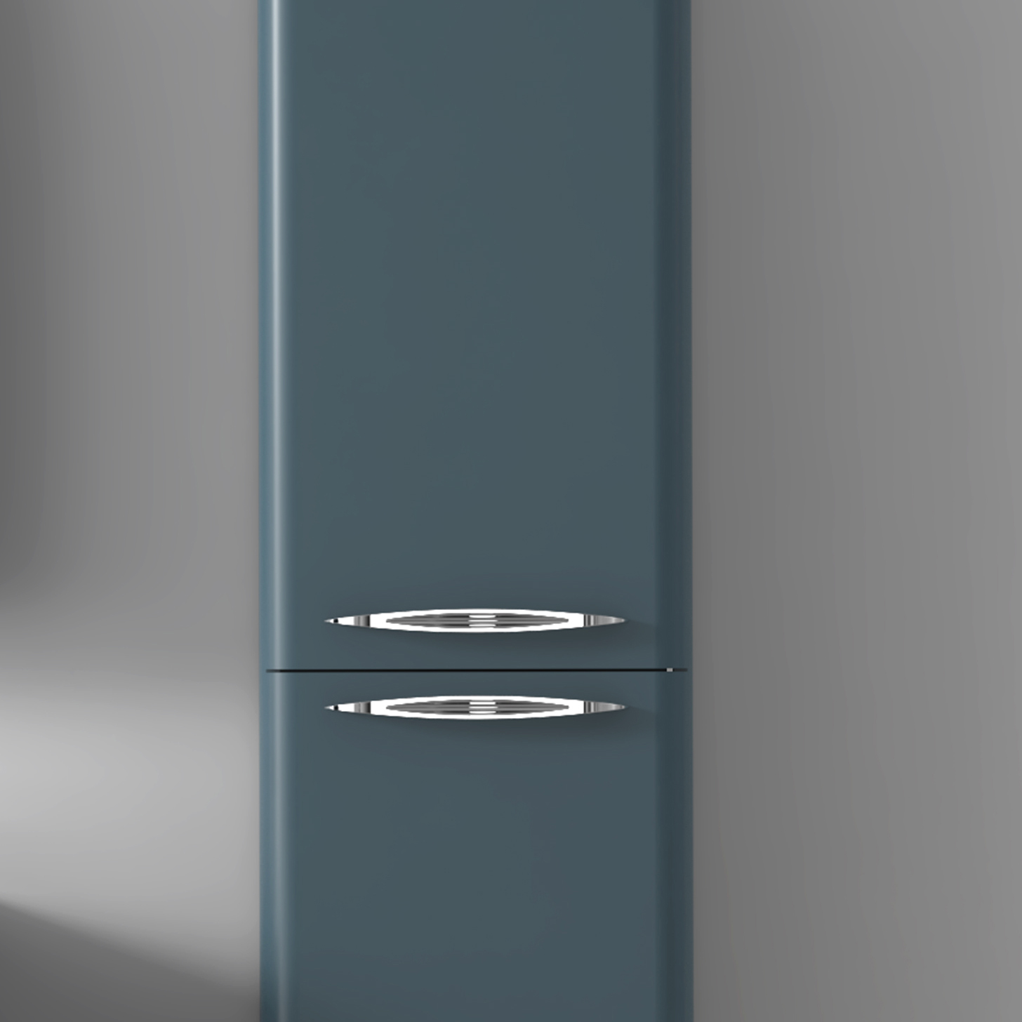 blue side cabinet