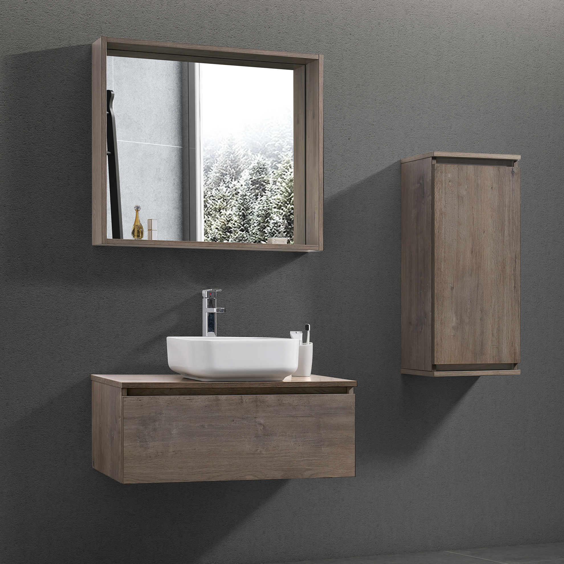 bathroom vanity with sink