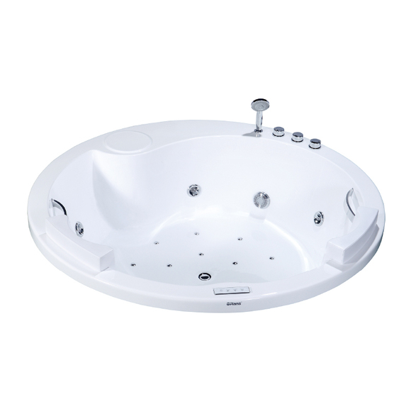 built in massage bathtub