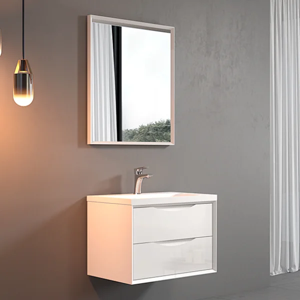 white bathroom wall cabinet