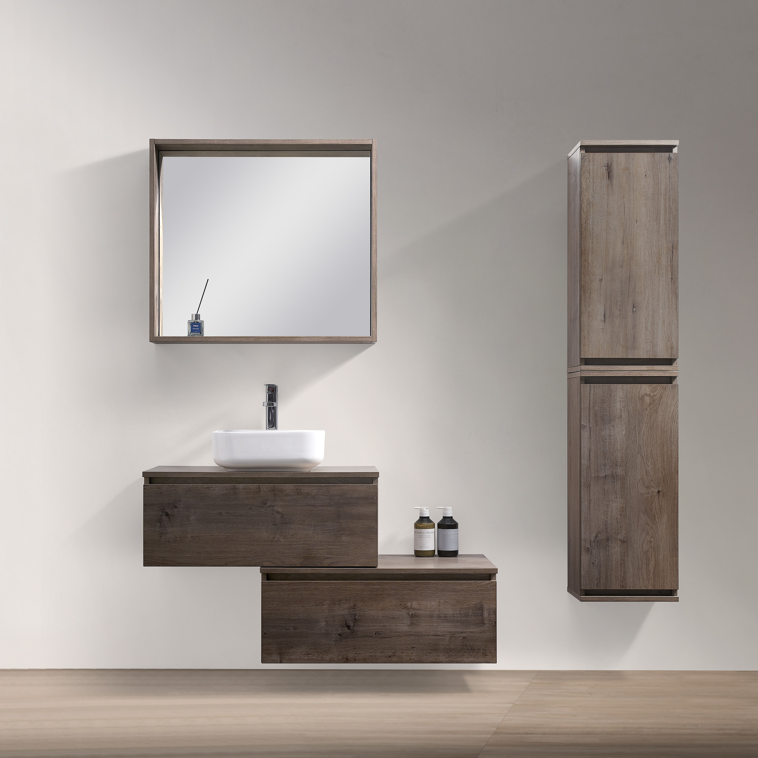 single sink bathroom vanity