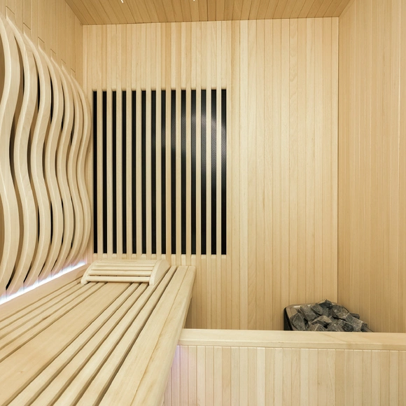single person traditional sauna