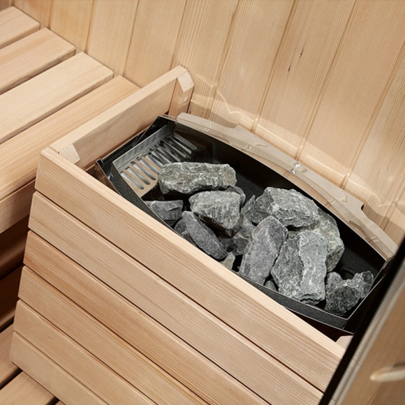 luxury sauna room
