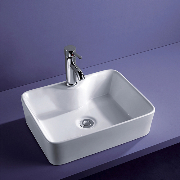 above counter basin
