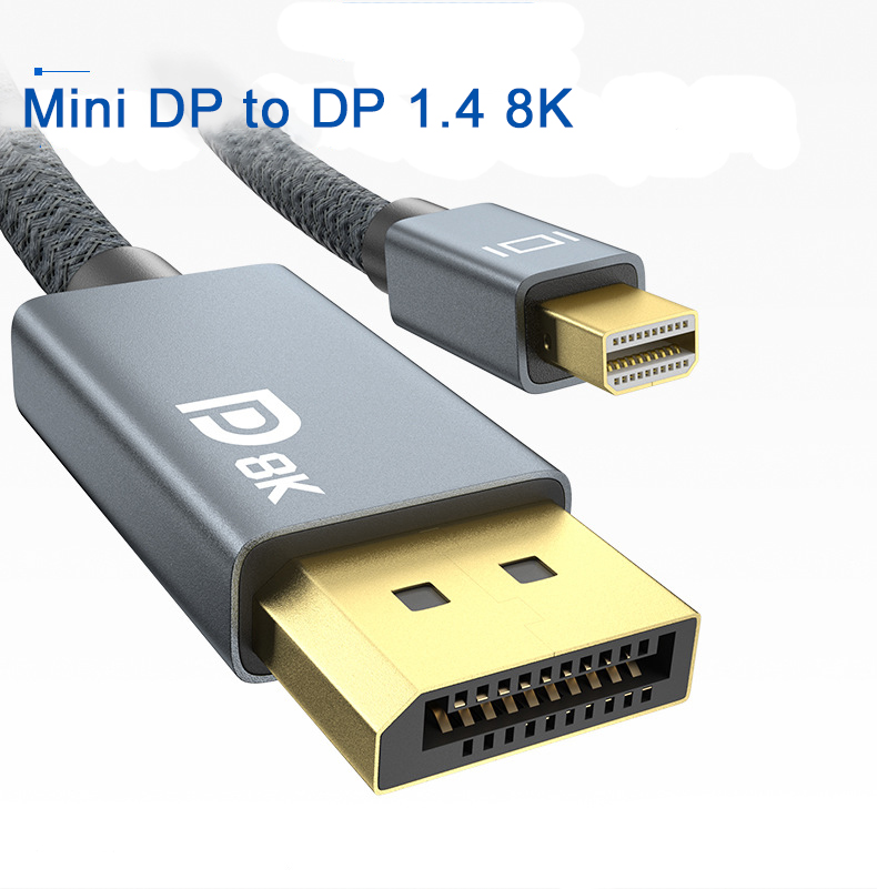 Thunderbolt 2 Mini DisplayPort Cable Mini DP to Mini DP 8K@60Hz 4K@120Hz  With Mini