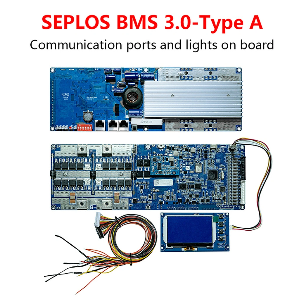 Seplos 12V 100AH LiFePO4 Battery Pack Installation with BMS Built-in, Run  In Series or Parallel 