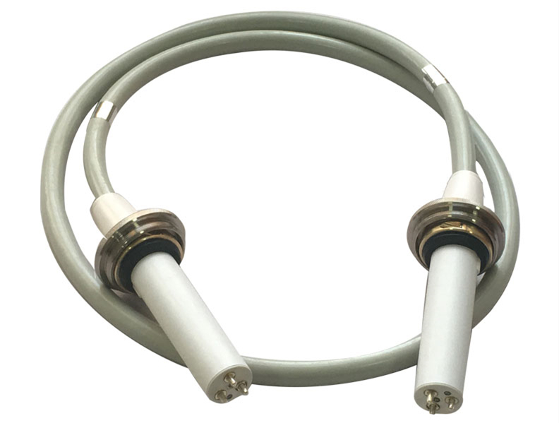 What lengths of medical high voltage cable can be customized?