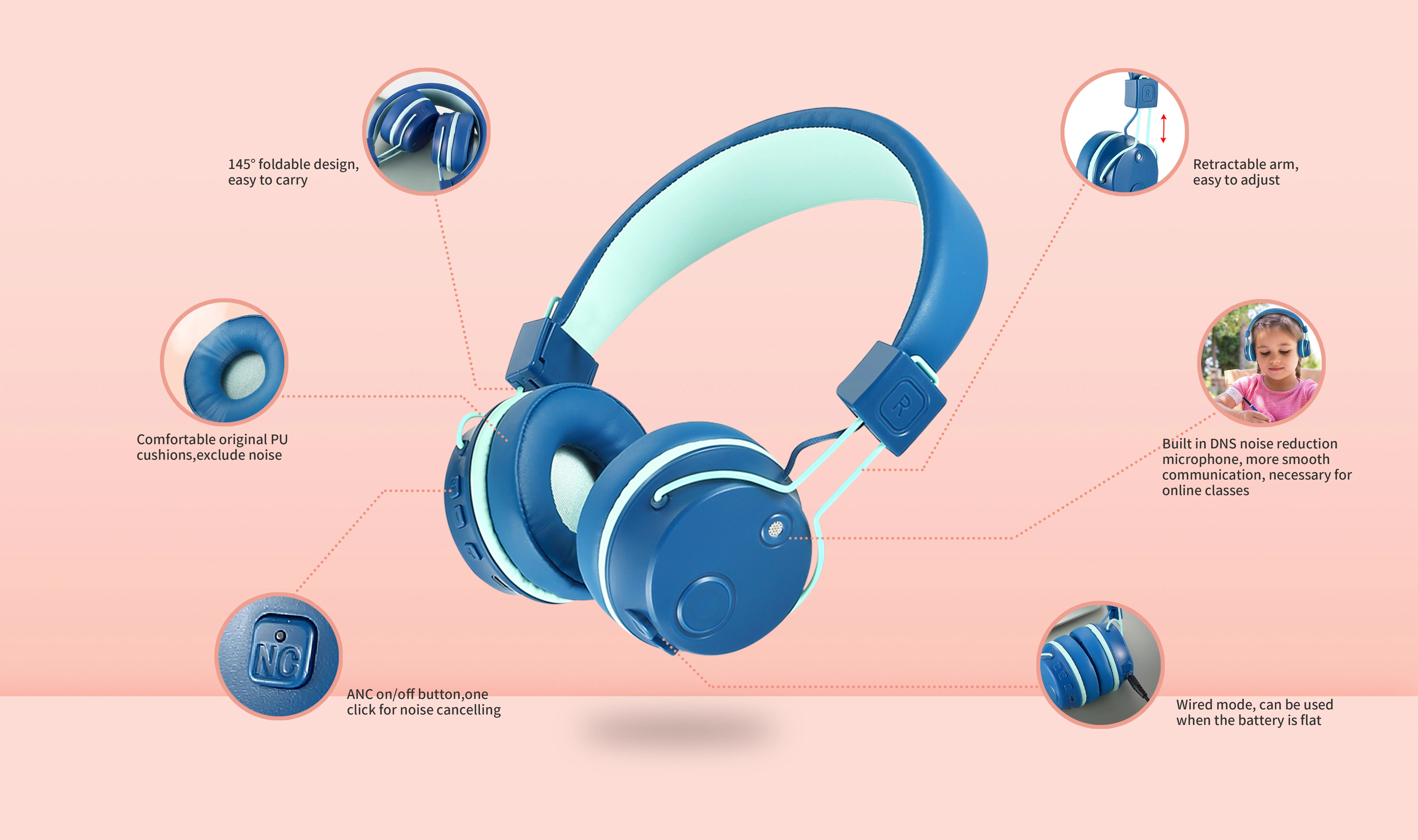 active noise cancelling headphone