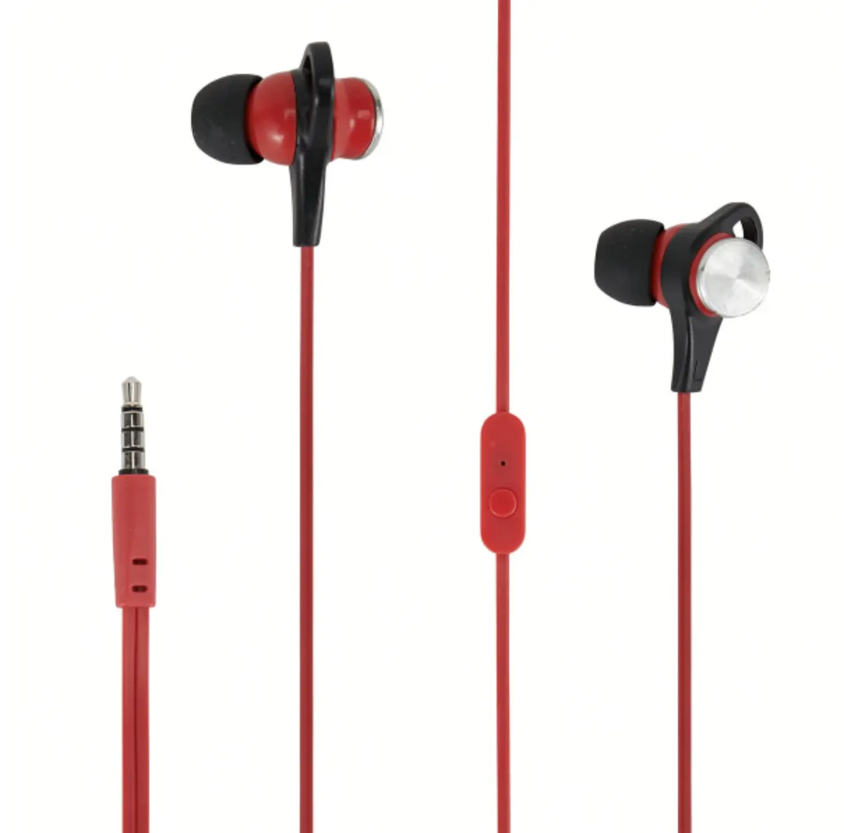 wired metal 3.5mm earphone earbuds