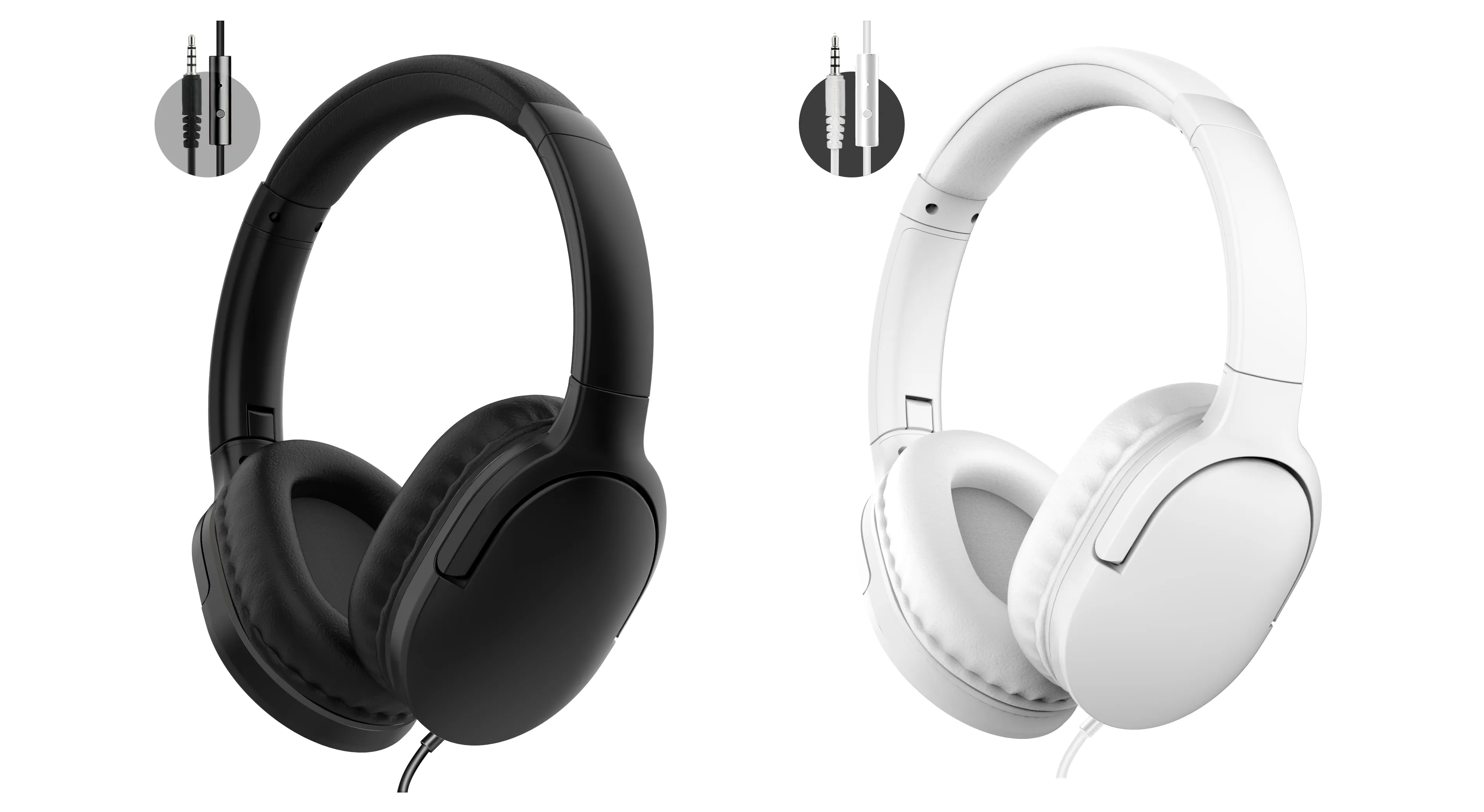 Simple Wired Over Ear Headphone over ear headphone