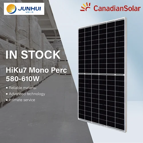 CanadianSolar Supplies Professional Monocrystalline Silicon HIKU7 CS7L 580-610W Panels