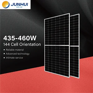 JUNHUI 435-460W Photovoltaic Panel Flexible Solar Panels Solar Panels Paneles Solares