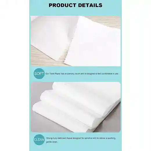 Soft White Toilet Paper