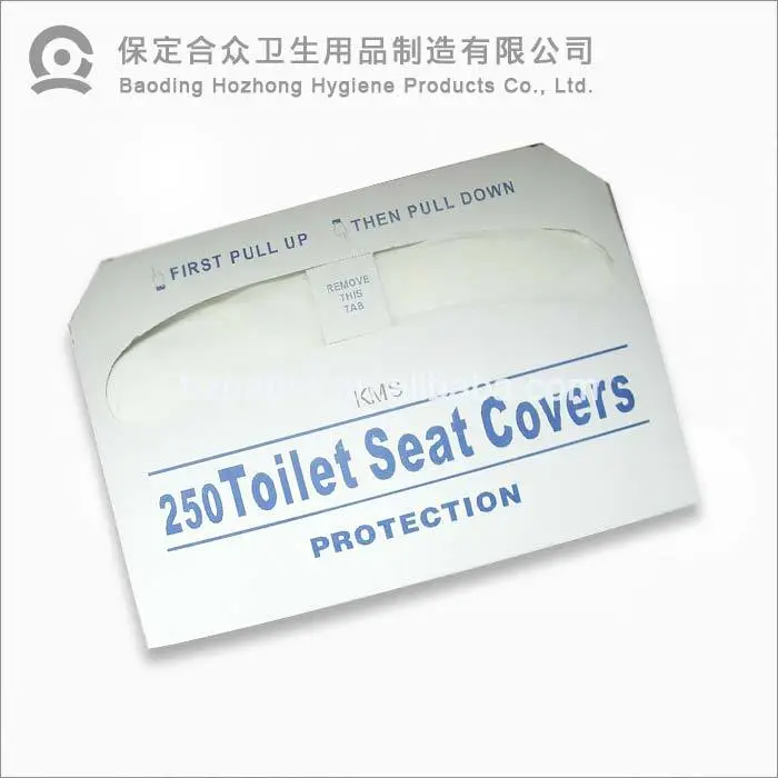 Custom advertising personalized disposable toilet seat cover tissue paper with company logo