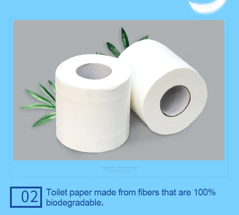 Toilet Paper Manufacture Factory Wholesale Ultra Soft Bathroom Tissue Toilet Paper_4