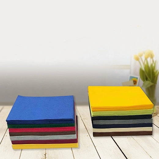 solid color table paper napkins serviettes