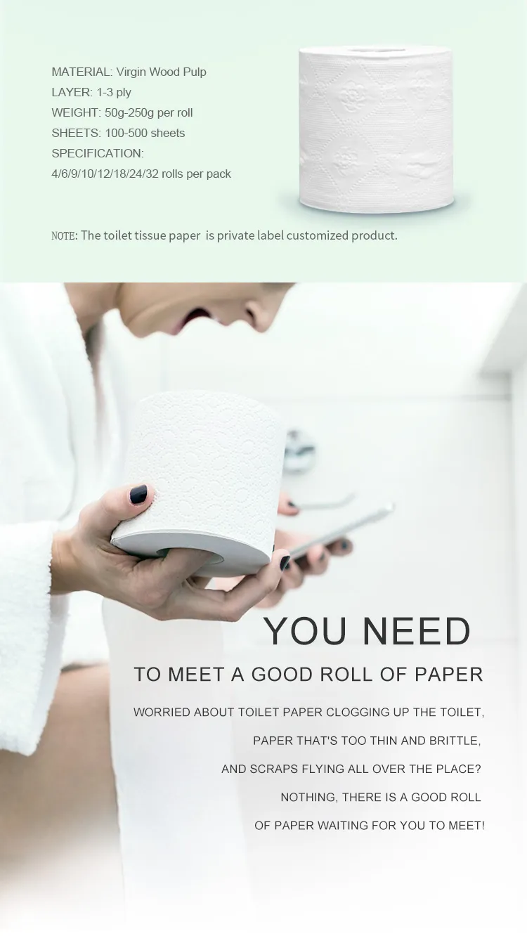 virgin tissue paper individually wrapped toilet paper_2