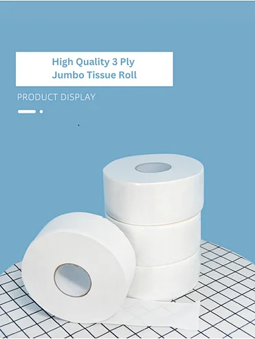 Manufacture Factory Supply High Quality Jumbo Roll Toilet Paper 3 Ply Jumbo Tissue Roll