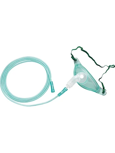 Tracheostomy Oxygen Mask Disposable Medical Grade PVC