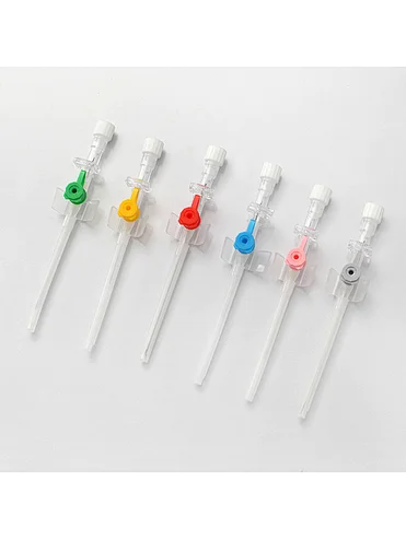 I.V. Catheter I.V. Cannula With Injection Port And Wings Intravenous Medical Disposable Needle