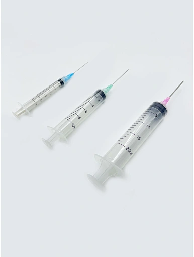injection with needle