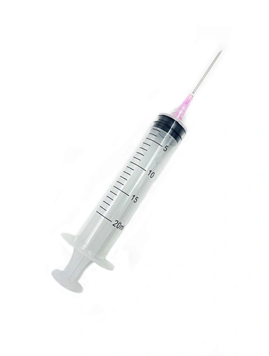 injection with needle