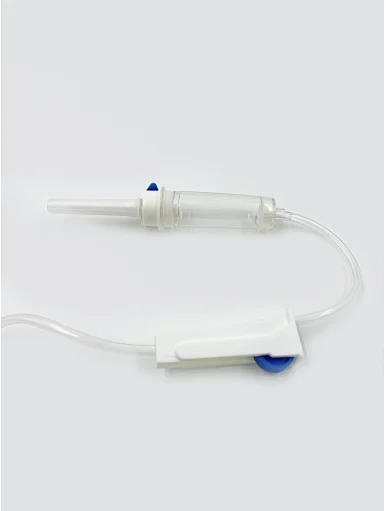 infusion set with burette