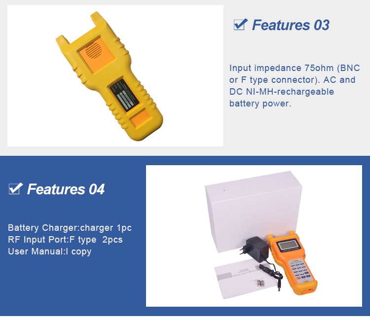 Signal level Meter digital signal level meter 3 in 1