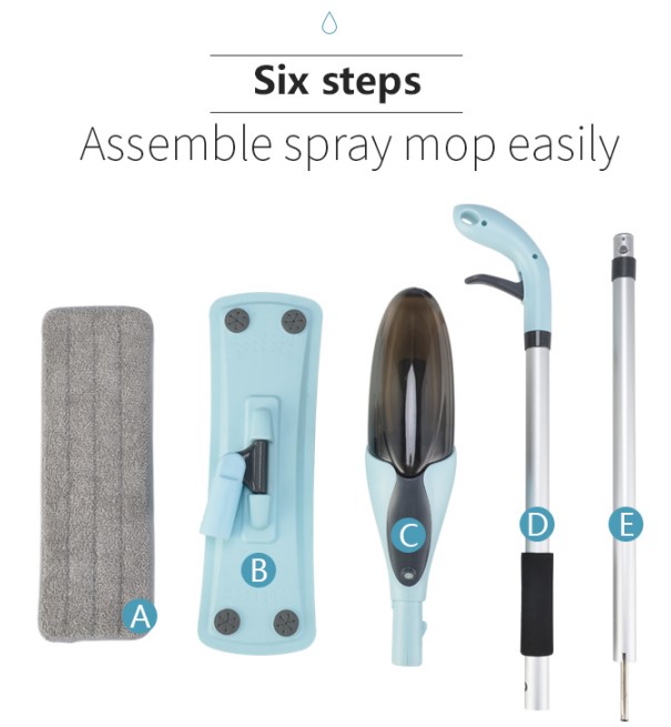 360° Floor Mop Spray