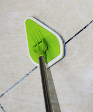 Stiff Bristle Scrub Brush With Sponges
