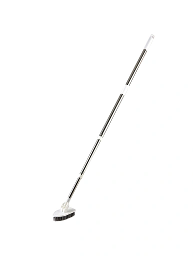shower cleaning brush with long handle