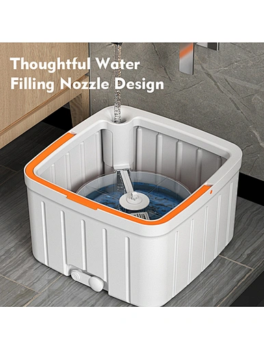 Magic floor cleaning Spin Mop and Bucket System