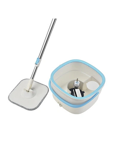 Self Wringing Microfiber Spin Mops,Spin mop with Separate Dirty Water device