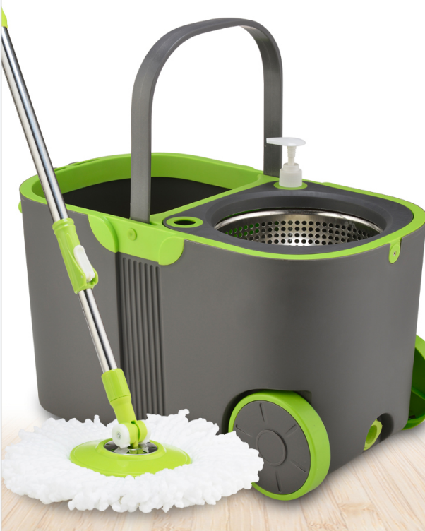 Spin Mop & Bucket with Wringer Set