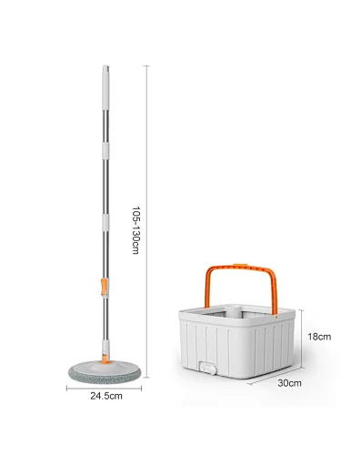 Magic floor cleaning Spin Mop and Bucket System