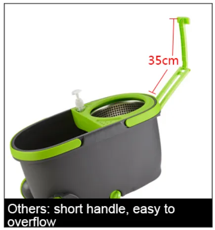 spin mop and bucket set